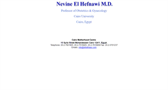 Desktop Screenshot of elhefnawi.com